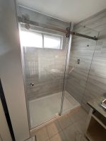 Frameless Shower Door LYF-02 8/10MM Satin