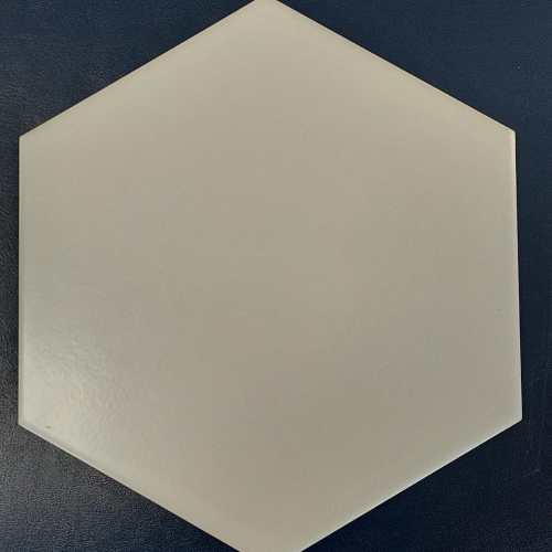 Floorica - 200 Plain White Hexagon Tiles