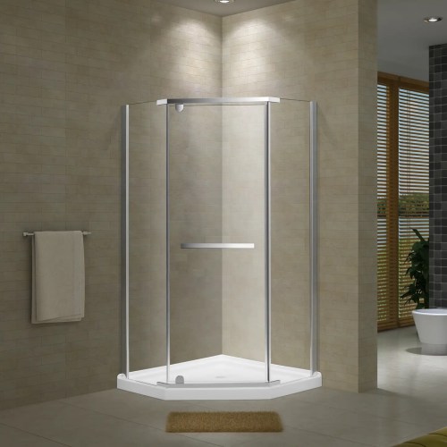 Frameless Neo Angle 36"X36" corner shower door