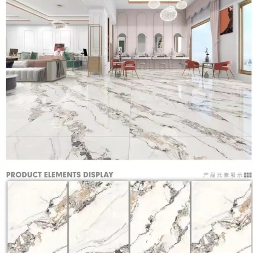 Floorica.com white quart tiles living room. Surrey, BC near King George Hwy and Bridgeview (Pattullo Bridge)